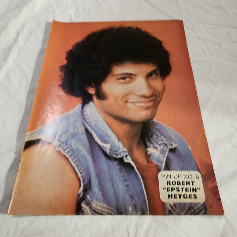 Robert Heyges Epstein Welcome Back Kotter pinup clipping vintage 1970s 8x10